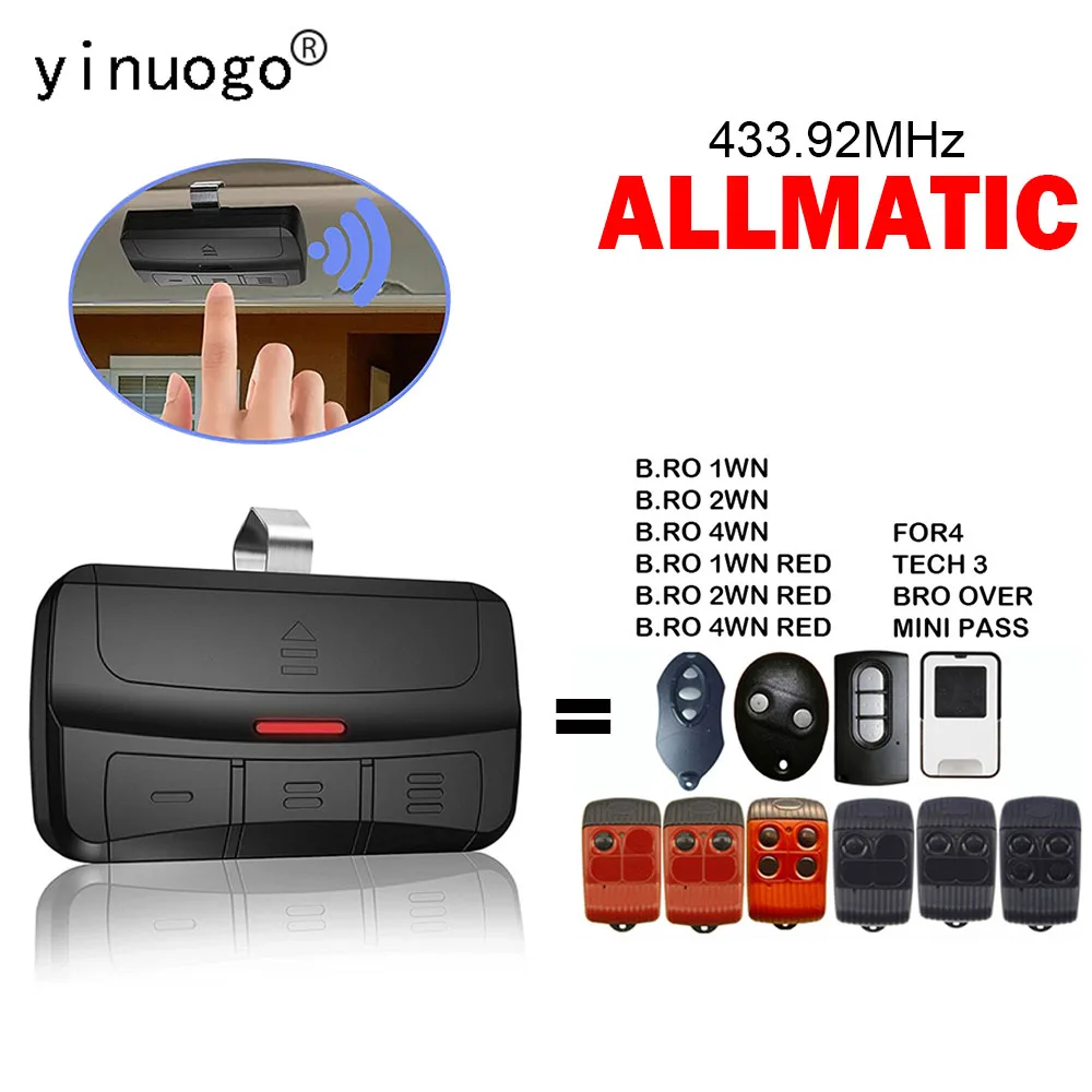nuevo-control-remoto-allmatic-for4-allmatic-tech3-bro-over-mini-pass-b