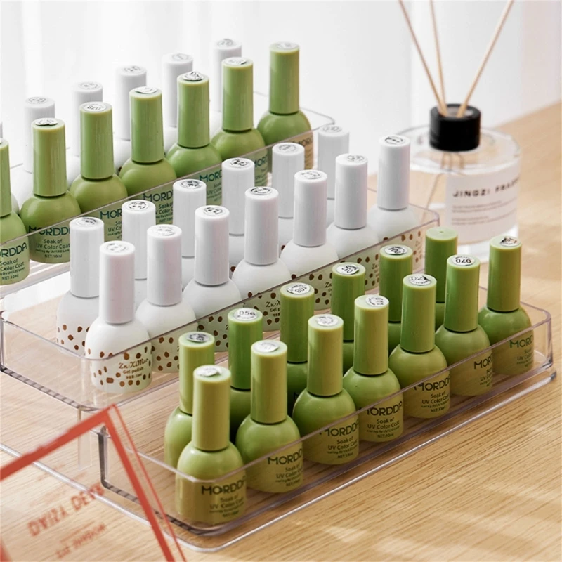 

Functional Storage Rack Makeup Rack Desktop Perfumes Shelf for Makeup Enthusiast
