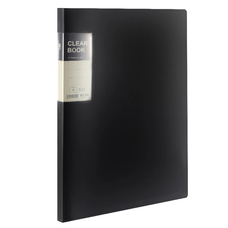 A3 Side-Entry Art Portfolio Students Painting Folder Poster Sketch Paper Insert Pockets Certificate Holder 20-60Pages