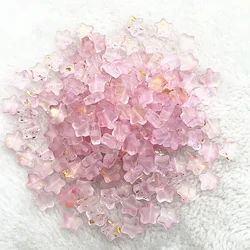 30pcs Colorful Five-pointed Star Glass Spacer Beads for Jewelry Making and DIY Accessories (59)
