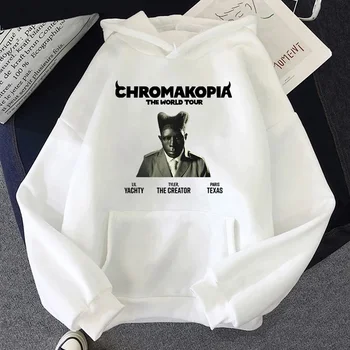 Fashion Trendy Printed Hoodies Funny Character Letters Graphic Sweatshirt New Album Women Men Clothing Versatile Pullover Tops