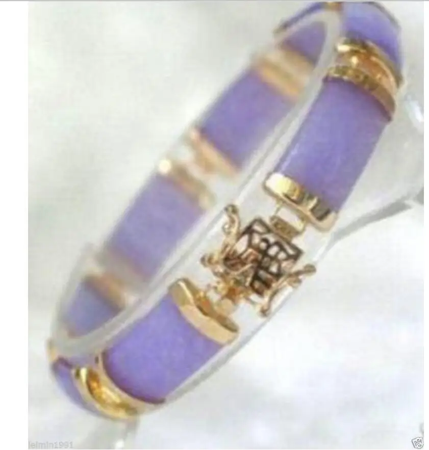 

Fashion jewelry Beautiful Chinese lavender color Natural stone bracelet