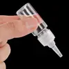 10-200ml Empty Dropper Bottle Transparent Plastic Refillable Nozzle Dropper with Cap Small Extrusion Bottle Portable Packing 3