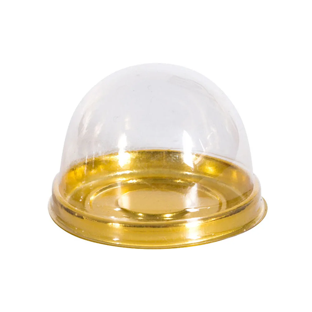 

Puffs Robust Cake Container Cake Stand Moon Cakes Multipurpose Boxes Note PET Package Content Prevent Deformation
