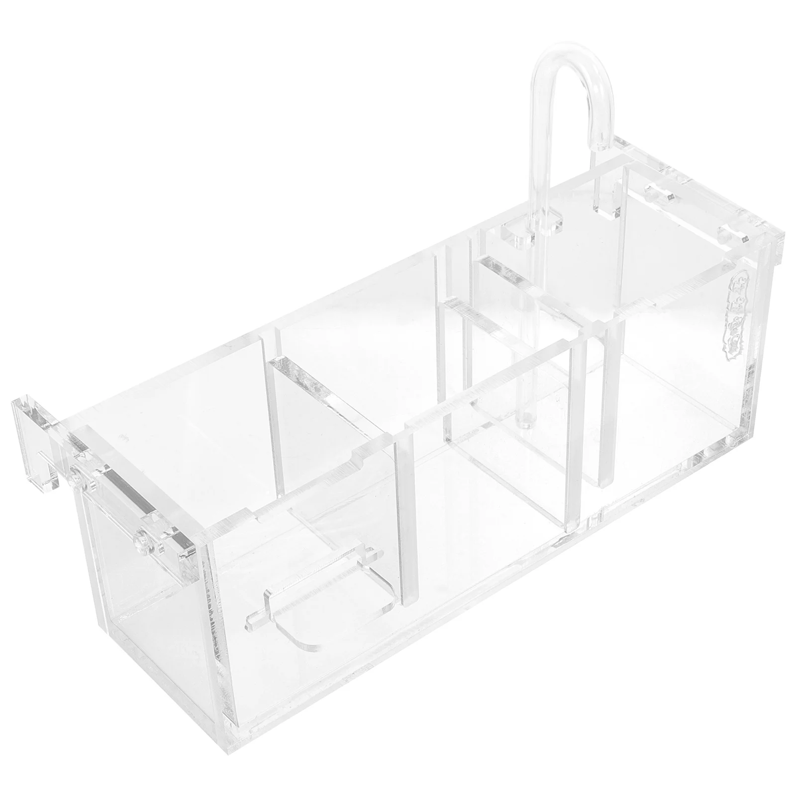 Boîte filtrante pour aquarium, boîte filtrante pour poisson silencieux, boîte filtrante supérieure, boîte filtrante pour cascade externe, étui de rangement filtrant, 3 1