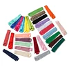 New Small Silk Scarf Narrow Thin Satin Scarves Neck Tie Handle Bag Ribbons Headband Thin Solid Color Long Scarf Multifunctional 5