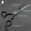 HT9153 Stainless Steel 6" in Hair Cutting Scissors Set Pet Hair Salons Barber teeth Shears Kit Hairdresser Grooming Snip Clipper 3