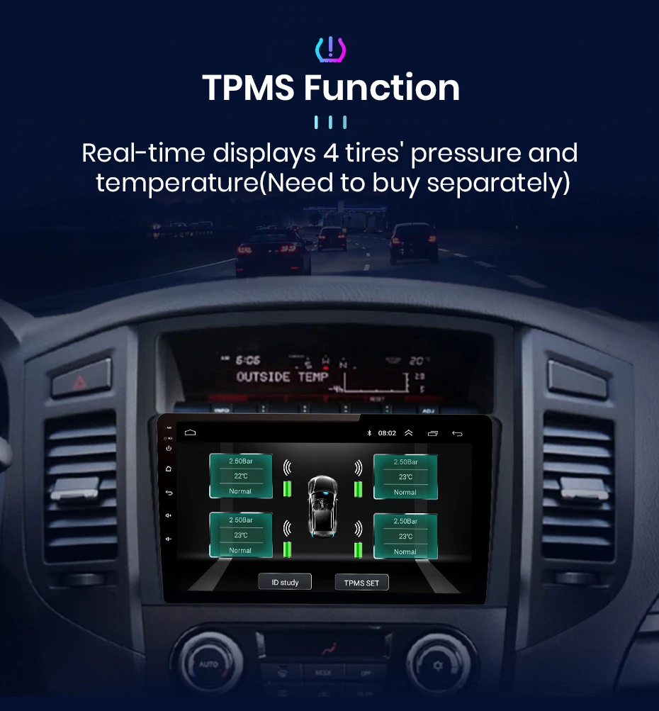 Junsun v1 ai Stimme drahtloses Carplay Android Autoradio für Mitsubishi Pyjero 4 2006-2014 4g Auto Multimedia GPS 2din Autoradio – Detail 22