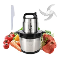 LAC 6 Liters Multifunctional Automatic Meat Grinder Household Large-capacity Electric  Food Stuffing Grinder With Safety Lock 1