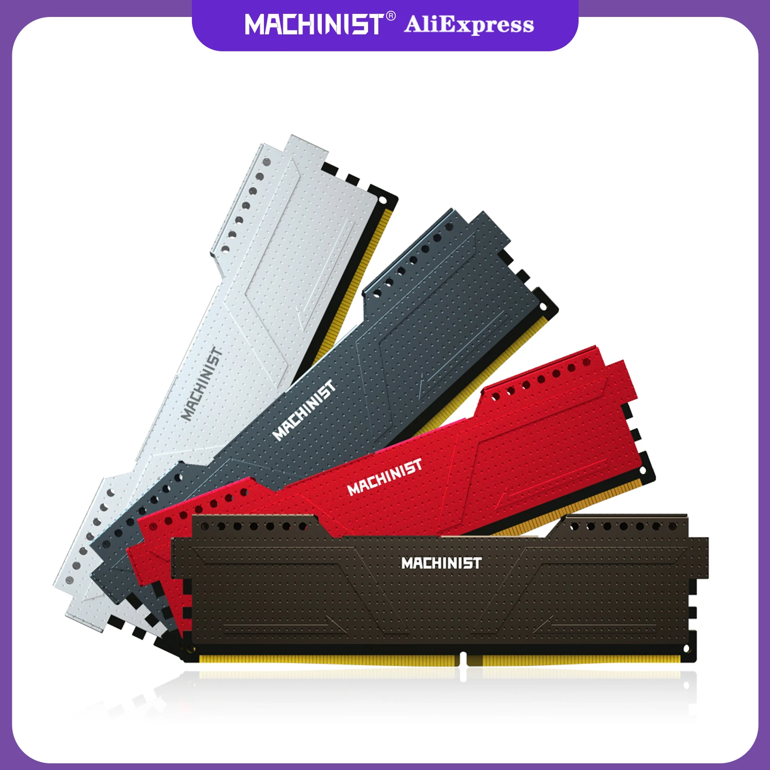 Memória do Desktop do Machinist-ddr4 Ram e do Ecc 8g 16g 2666mhz 2133mhz pc Dimm Novo Elevado Desempenho Pc4