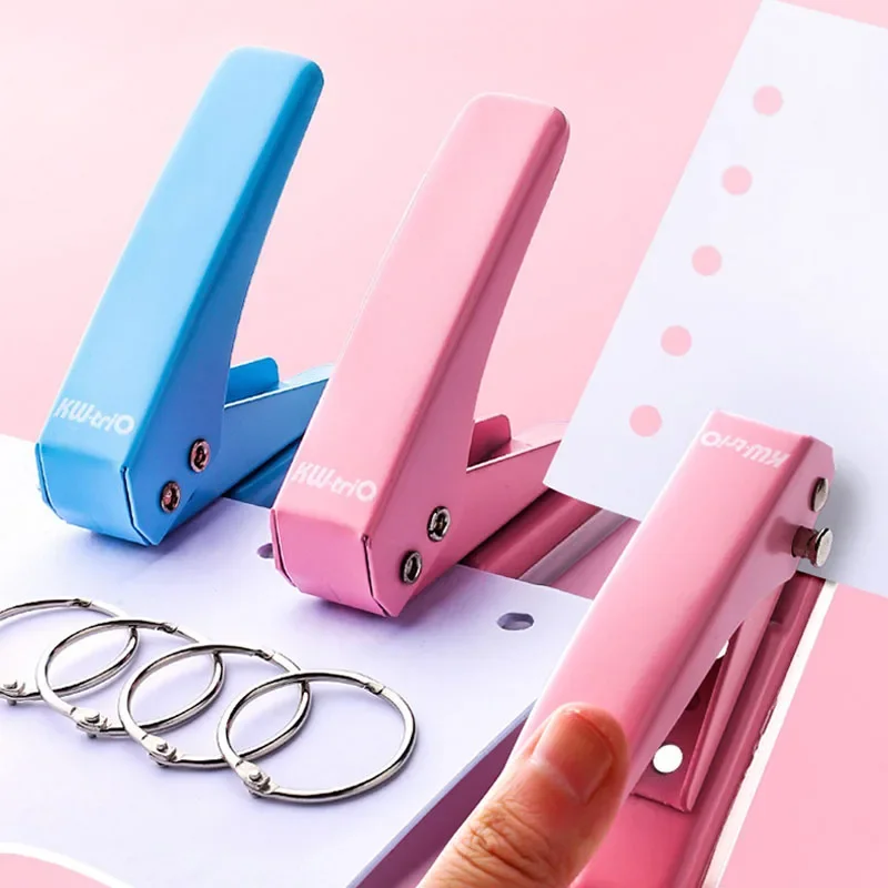 20Pcs Plastic Binding Clips File Paper Fasteners Two-Hole Loose-leaf Binder File Folder Document Supplies