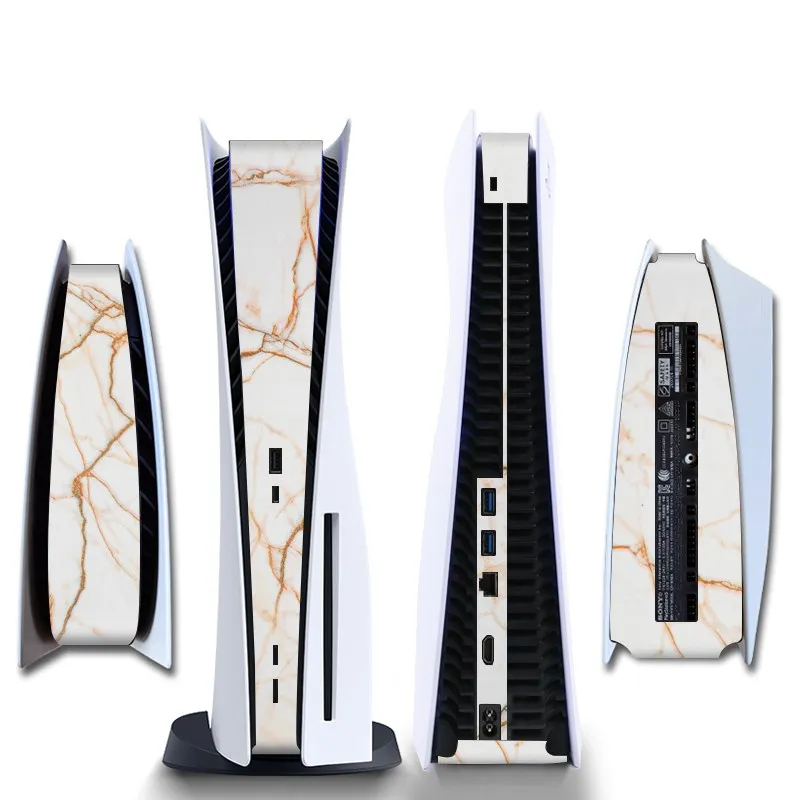Middle Stickers Skin For PS5 Disc/Digital Edition Console Protective Shell Replacement Decoration Strip For PS5 Accessories 