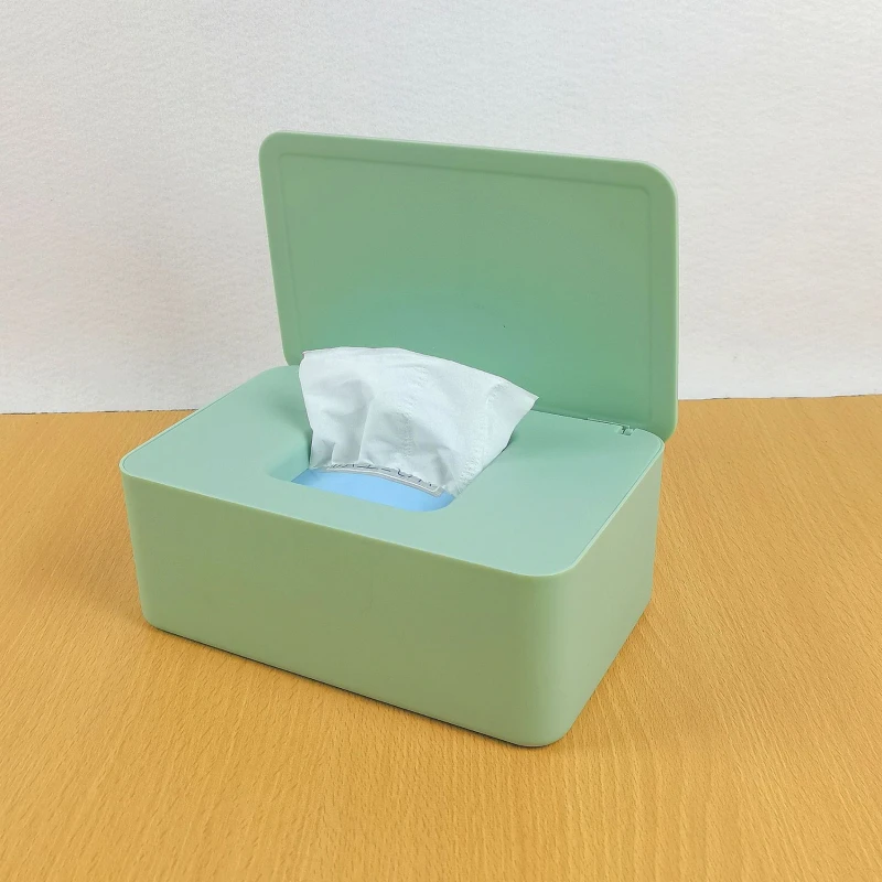 Tissue Box New Plastic Tissue Box Wet Tissue Holder Cover Wipes Paper Paper Storage Box Towel Dispenser Home Napkin Organizer