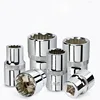 1/2inch Drive 12 Point Wrench Head CR-V Alloy Mirror Rustproof Ratchet Wrench Socket 8-36mm Short Torx Socket For Nut Removal 2