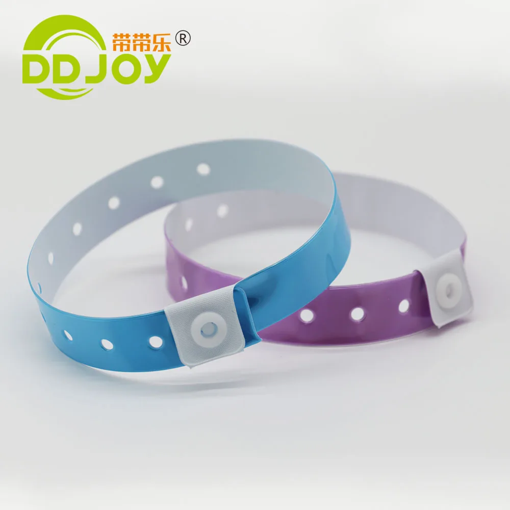 Waterproof Paper Wristbands Cloth Wristbands 100 Pieces 3/4 Inch Vinyl Wristband ID Wristbands for Events Parties