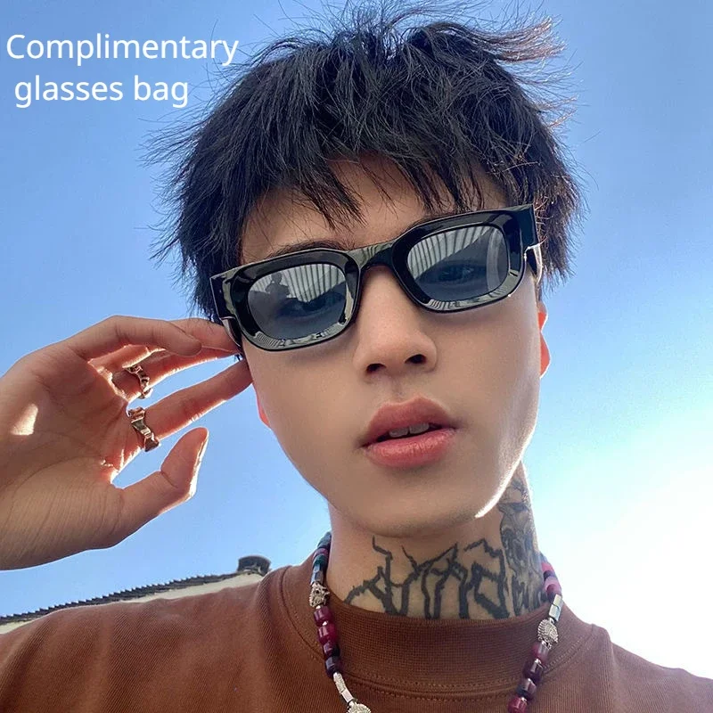 

New Fashion Summer Vintage Small Rectangle Frame Sunglasses UV400 Men Women Retro Square Punk Sun Glasses Eyewear Sun Shades