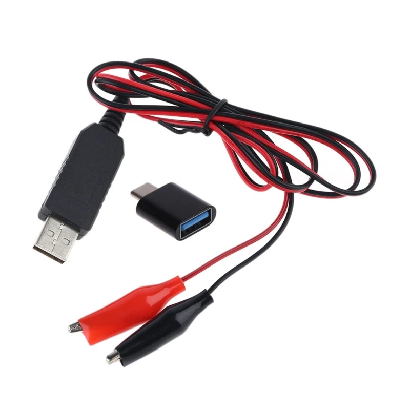 TypeC USB 4.5V AA AAA 배터리 제거기 더미 배터리 전원 케이블 896C