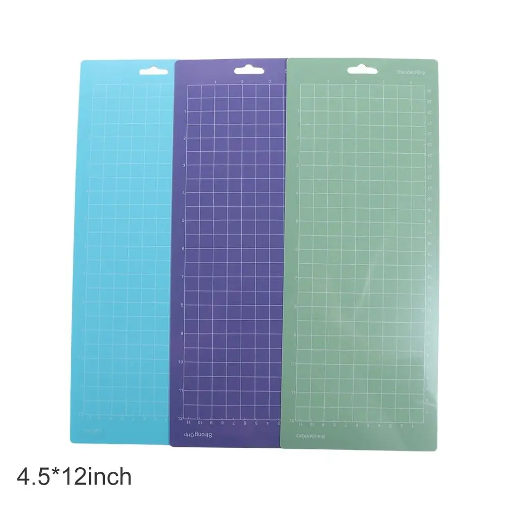 PVC Engraving Machine Base Plate Non-slip Adhesive Cutting Mat 4.5 X12 Inch Handwork Tool Base Plate for Cricut Joy Machine