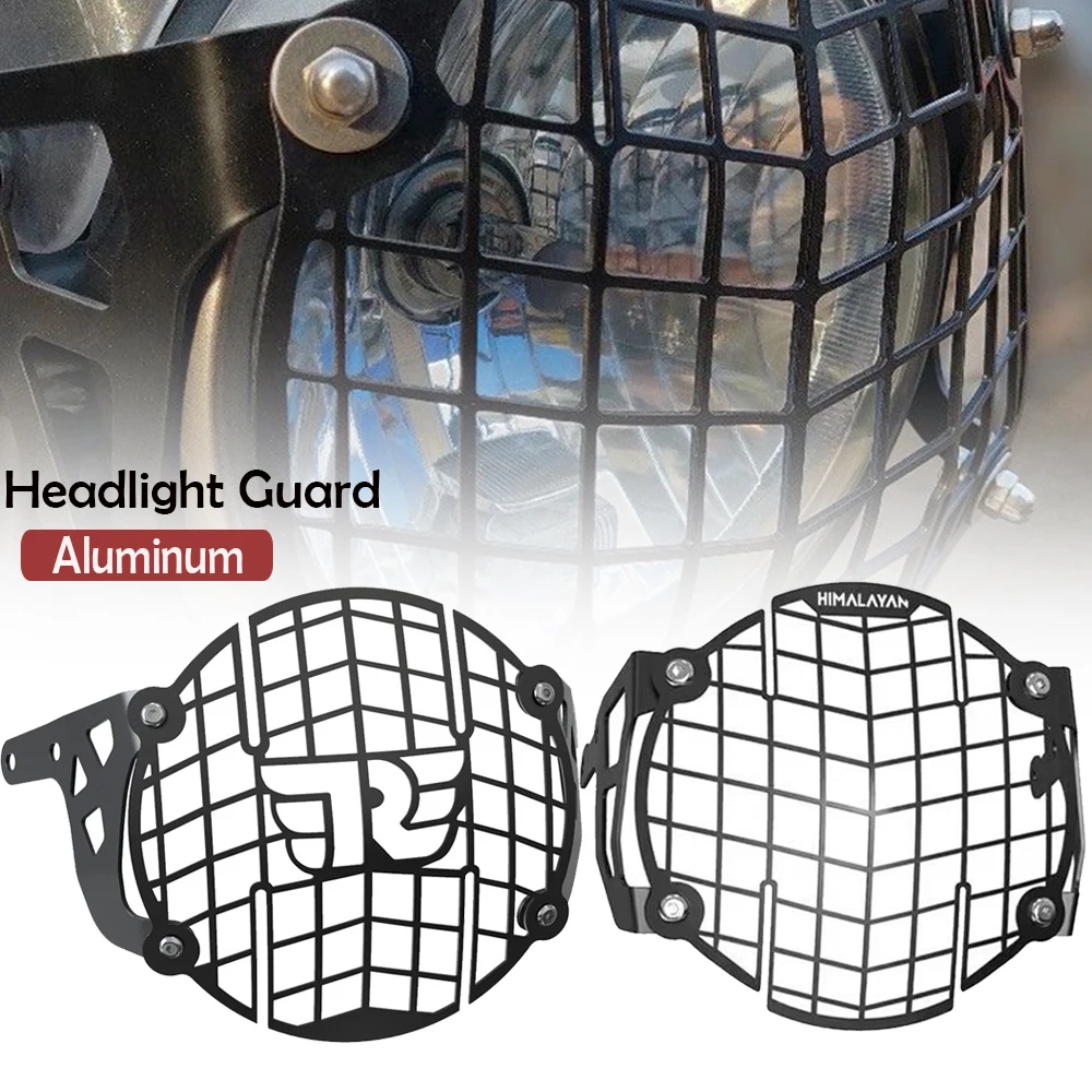 

Motorcycle Headlight Head Light Guard Protector Cover Protection Grill For Royal Enfield Himalayan 400 411 2018- 2022 2021 2020