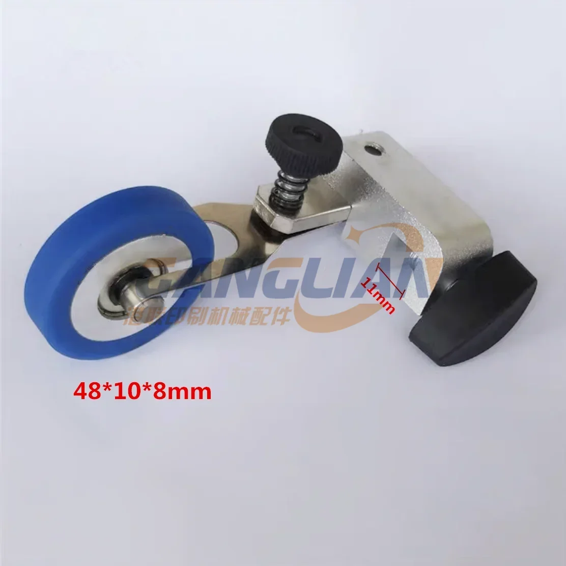1 Pair Rubber Wheel Brush Wheel For Laminating Machine Gilding Press Hot stamping Die Cutting Printing