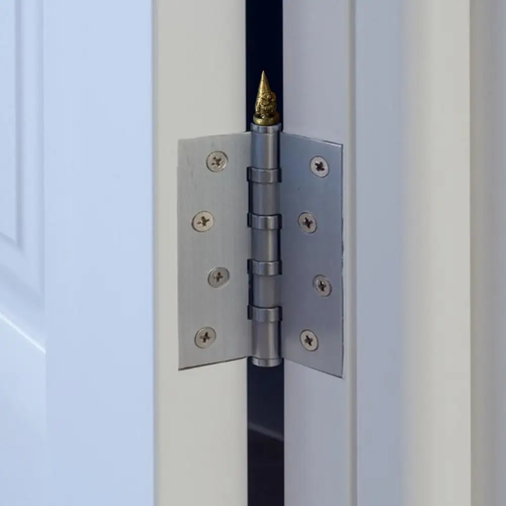 Door Hinge Decor Bronzed Door Hinge Head Magnet for Cabinets Furniture Vintage Decorative Topper for Home Decoration Unique