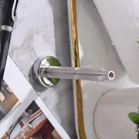 YAQI 88mm Solid Stainless Steel Material Safety Razor Handle 2