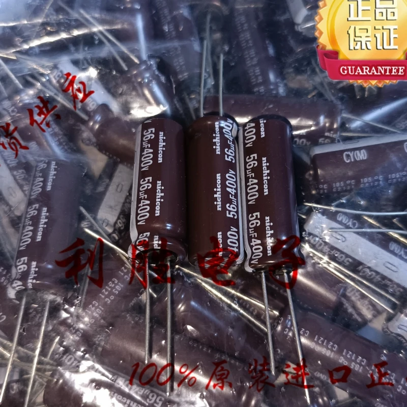 

5 шт., электролитический конденсатор Nikon 56 мкФ 400 в 400 в 56 мкФ x 35 CY, высокая частота, низкое сопротивление