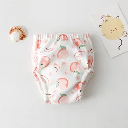 Adorable Waterproof Reusable Cotton Training Pants - 90(7.5-11.5kg) (Honey peach)
