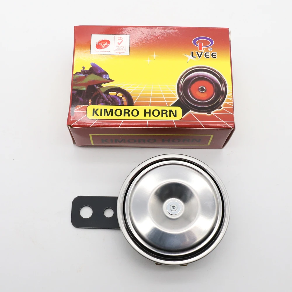 Motorcycle Electric Horn Scooter Horn LVEE DL80 Color series Universal motorcycle Horn 12V 105db Waterproof Electric Moto bike Motor Scooter ATV UTV Golf Cart motorcycle electric horn scooter horn