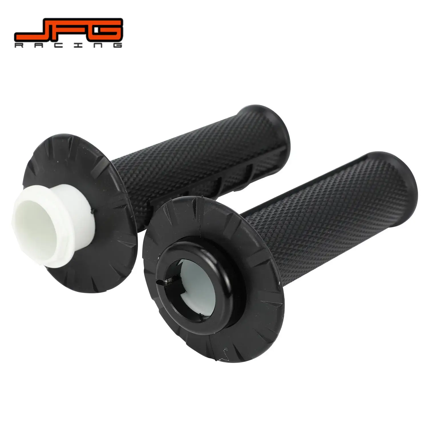 Premium Non-Slip Rubber Handlebar Grips for Motorcycles - Off-Road and Dirt Bike Use