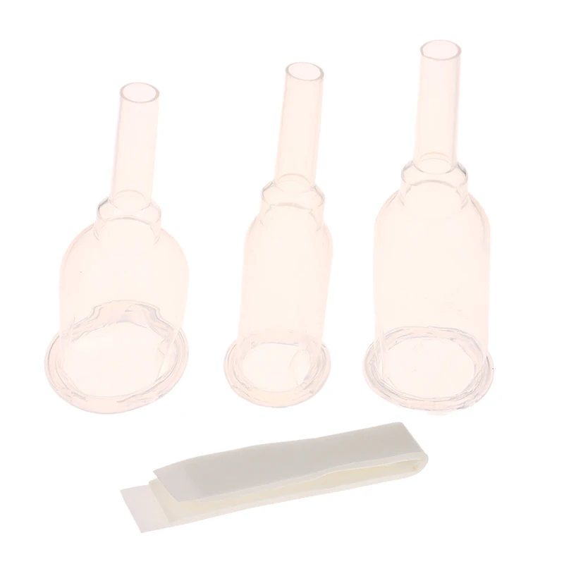 Sterilized Comfortable Medical Silicone Male External Catheter Self Adhesive Silicone Catheter External Size S M L