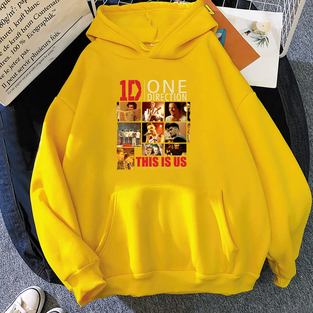 One Directions Band Hoodie Grunge Long-sleeved Punk Sweatshirt Retro for Autumn/Winter Clothing Hip Hop Sudaderas Music Pullover 5