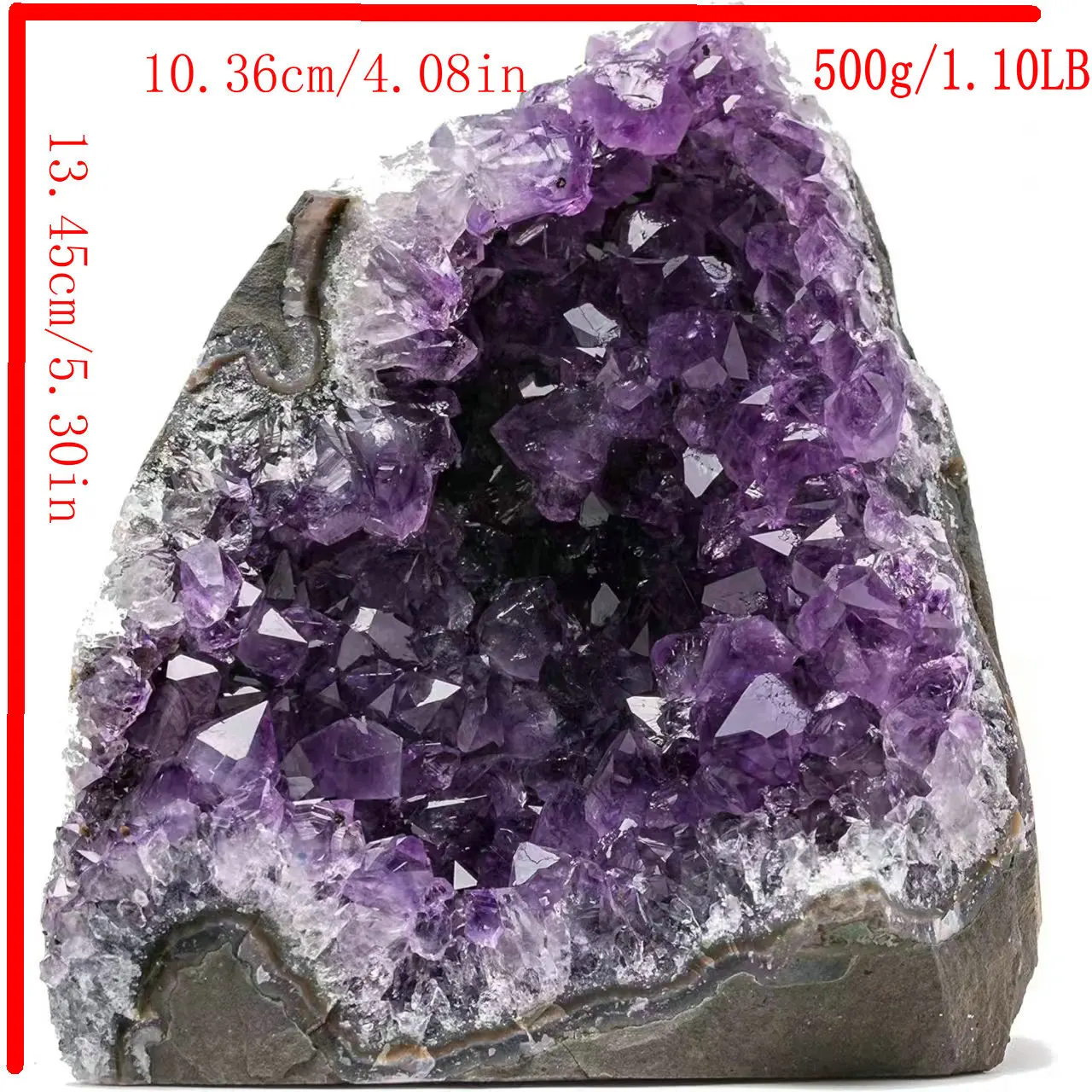 Amethyst 1 magnificent amethyst cluster-beautiful office and home decor-in a unique bohemian style