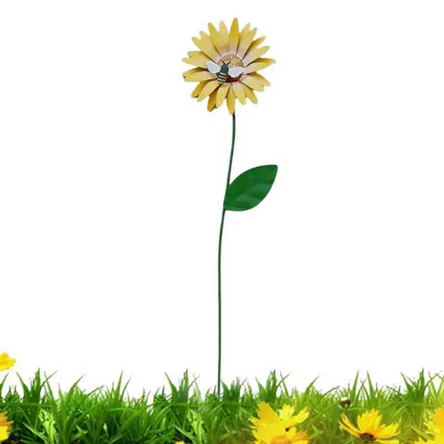 Kerti Tét Dekoratív Rozsdamentes Fémvirág Fém Virágbot Dekoráció Virágok Vízbiztos