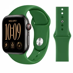 Silicone Sport Band for Smartwatch, Breathable Wristband Strap (Clover)