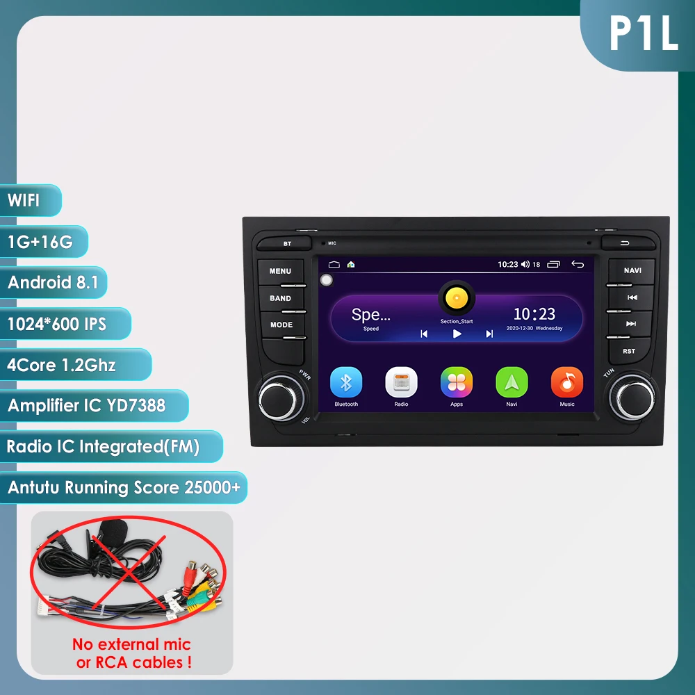 Estéreo Audi A4 S4 Rs4 Seat Exeo Carplay Android Wifi 4 64g | Cuotas