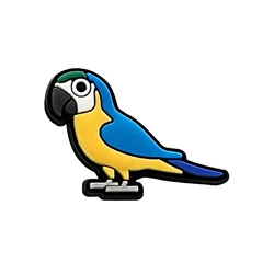 Colorful Bird Shoe Charms for Kids and Adults - Fun Decorative Accessories (01)