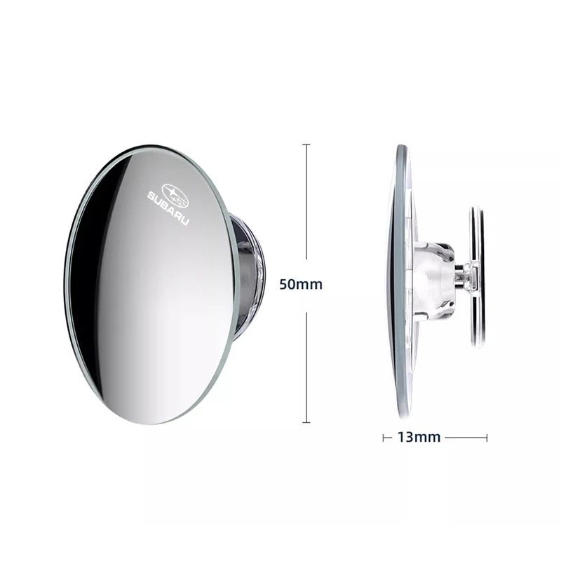 Subaru High-Definition Rearview Wide-Angle Circular Mirror