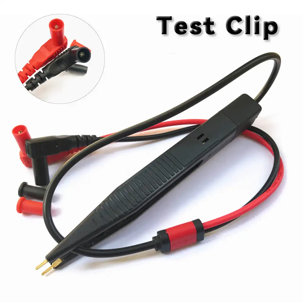 Capacitor Clip LCR Universal Test Clip Capacitor Resistance Detector Line Capacitance Test Leads Multimeter Accessories
