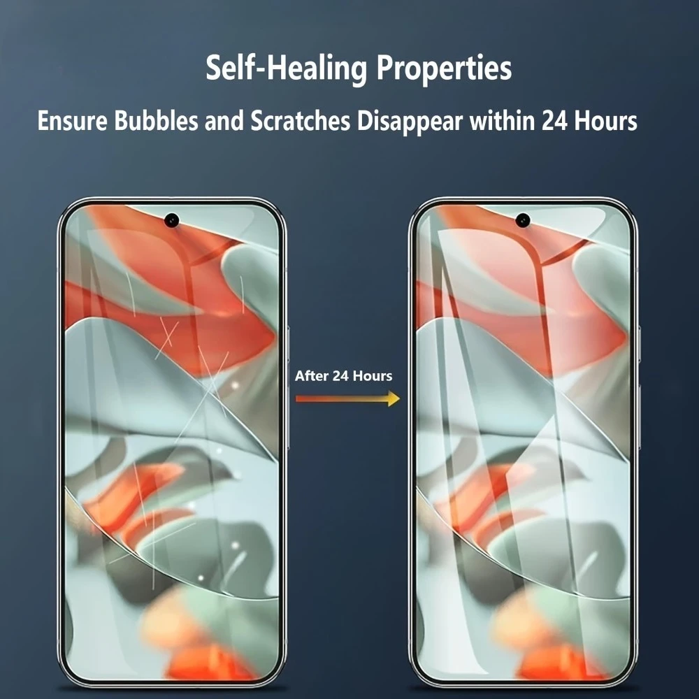 3 قطعة HD هيدروجيل فيلم لجوجل بكسل 9 برو XL 9A 8A...