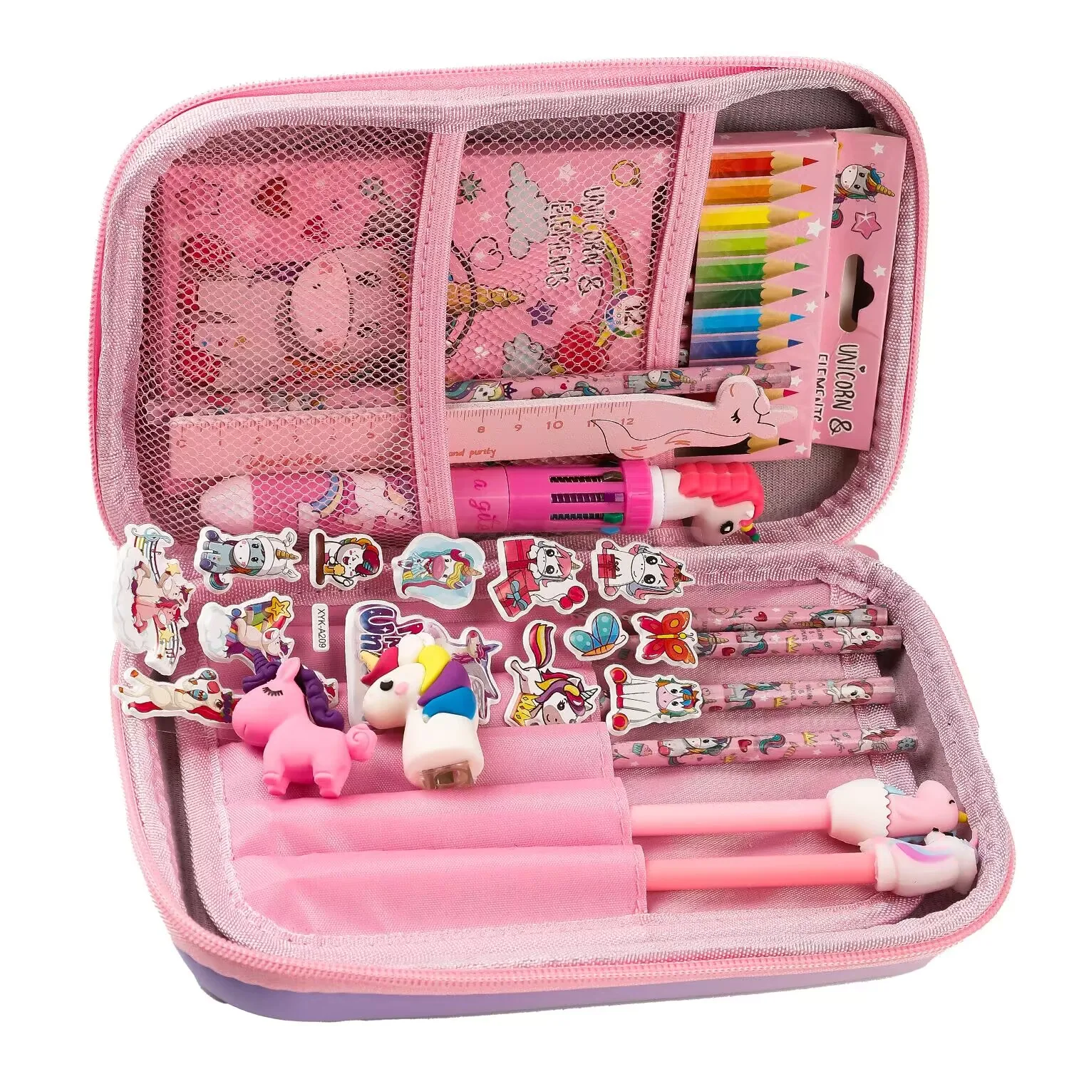 Buy Wholesale China 3d Eva Unicorn Cute Pencil Case Cartoon Stationery Box  Girls Color Pencil Box Student Pen Case Schoo & Eva Unicorn Cute Pencil  Case at USD 2.05