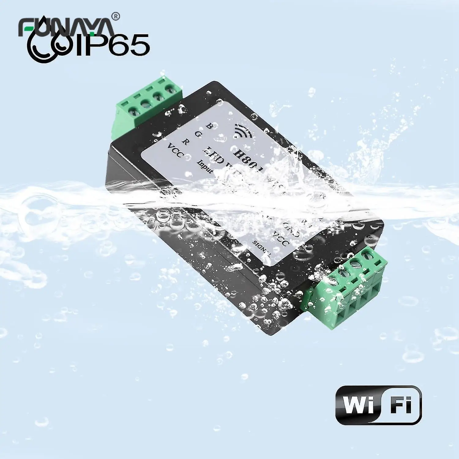 

H801 RGBW Led Wifi контроллер Led RGB контроллер Dc5-24V вход для 5050 2835 3528 SMD