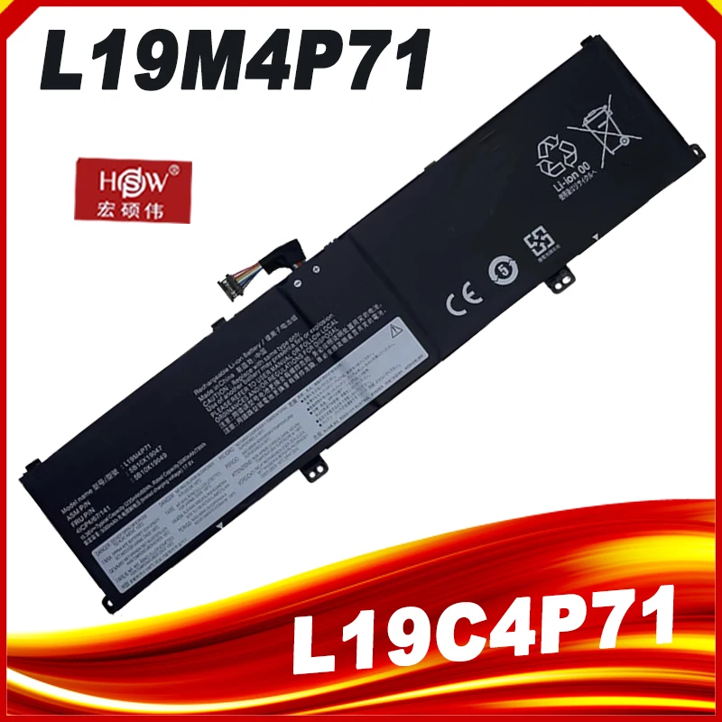 

L19M4P71 L19C4P71 L19L4P71 Battery For Lenovo ThinkPad X1 Extreme Gen 3 2020 TP00099D SB10X19048 SB10X19047
