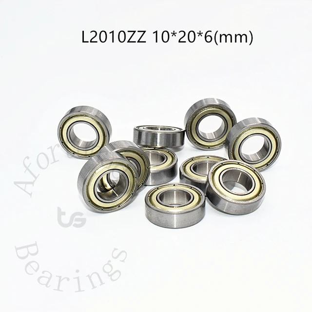 Roulements à Billes 6000ZZ P6 - 10x26x8 Mm - Double Joint Métallique, Pré-lubrifiés - Pour Skateboard, Trottinette, Vélos - 4
