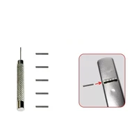 Disassemble Punch & Replacement Stainless Steel Hinge Pins For Zippo Kerosene Oil Lighter Case Link Pin DIY Replace Repair Tool 1
