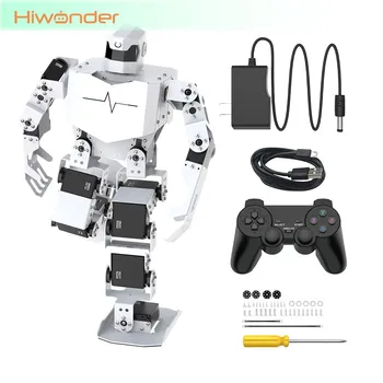 Hiwonder H5S 16DOF Robot umanoide che canta e balla, robot bionico programmabile educativo assemblato