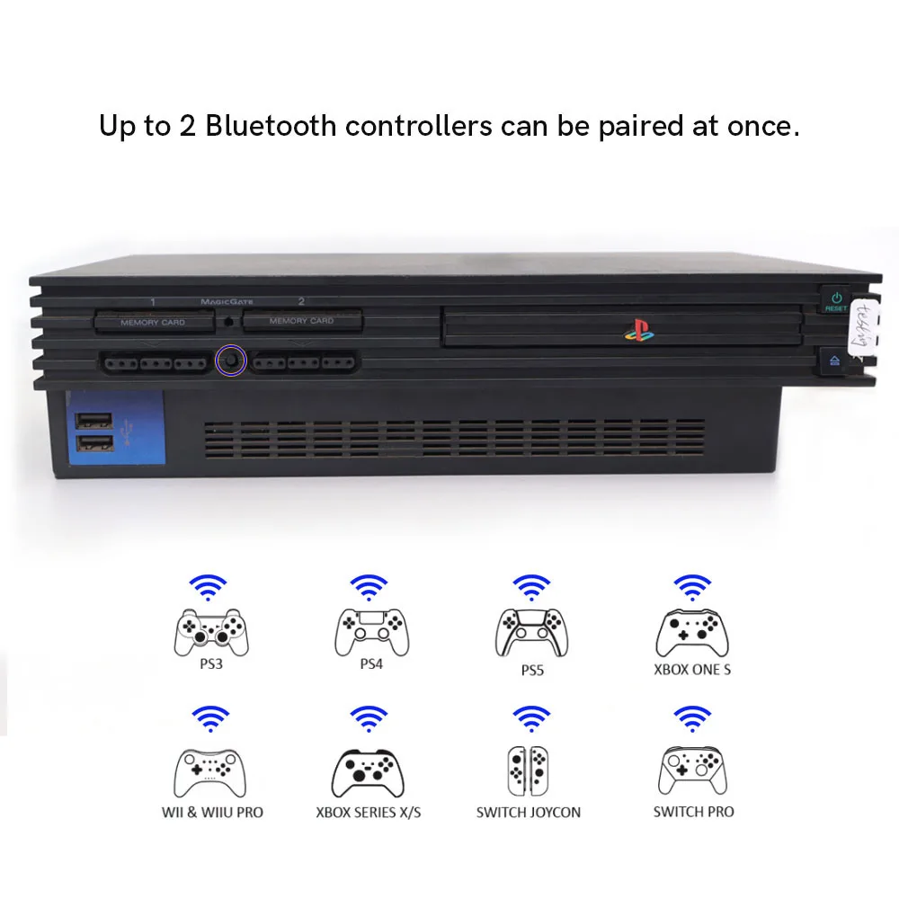 For PS2 Fat iBlueControlMod Bluetooth Wireless Controller Internal