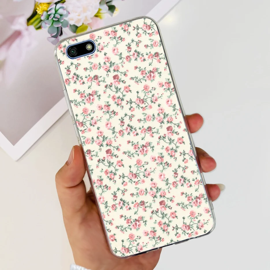 Luxury Painted Clear Silicone Soft Phone Case - Decorative Back Cover