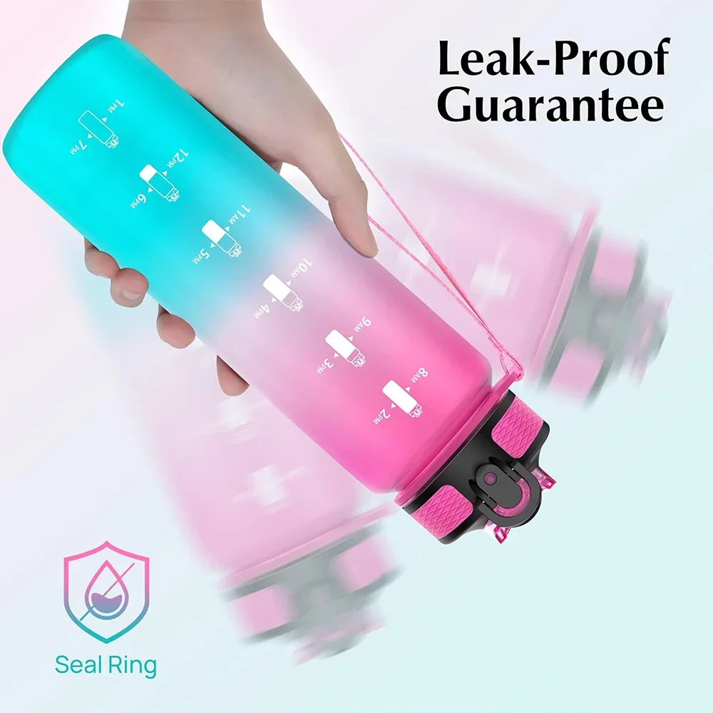 Water Bottle 1L for Office Gym Outdoor Camping