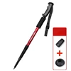Adjustable Ultralight Trekking Poles Aluminium Alloy Walking Stick Trail Running Hiking Alpenstock Folding 135cm For Tourism 3